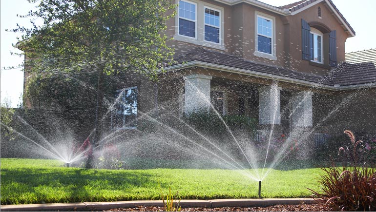 Installing Underground Sprinkler System