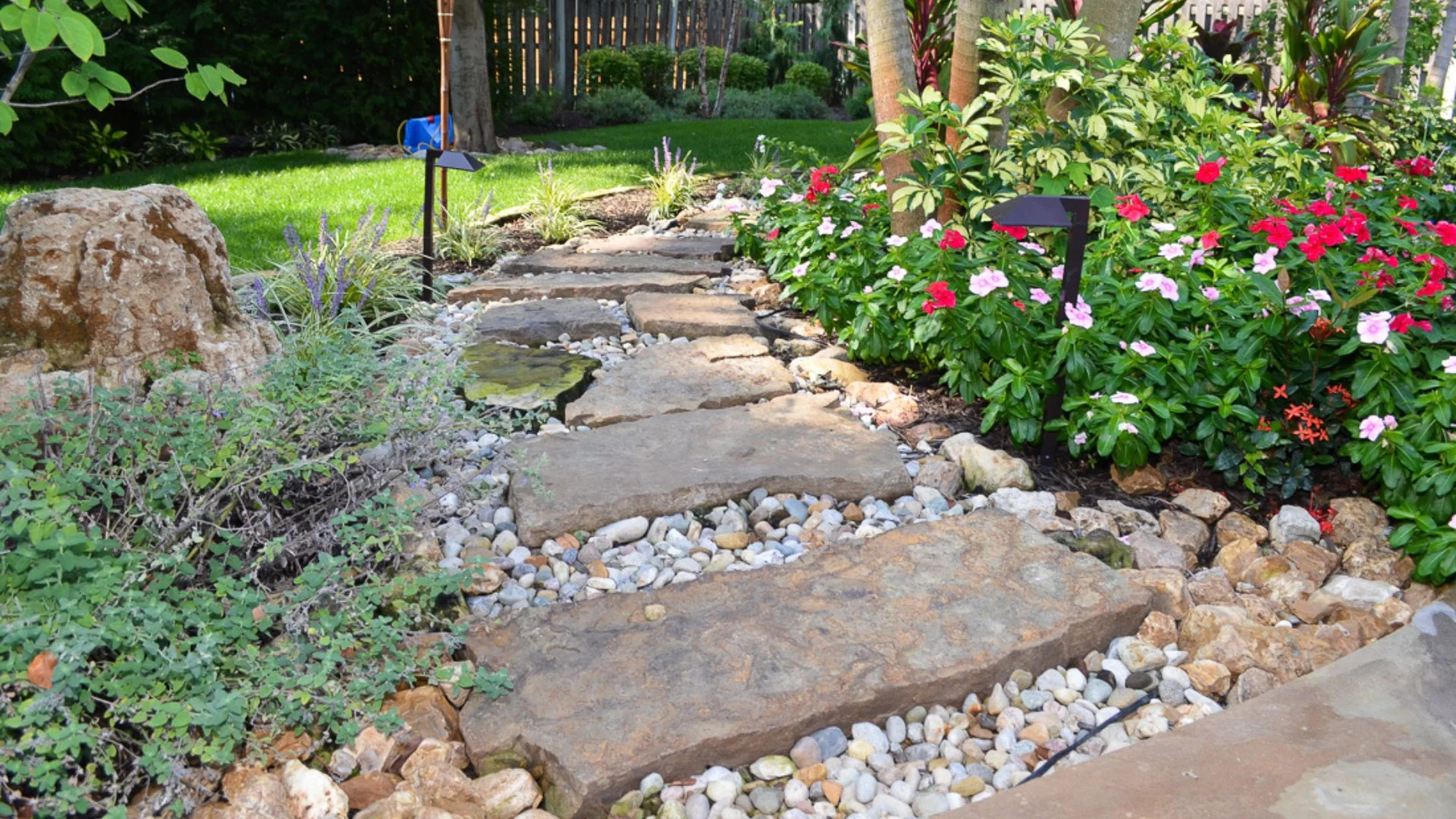 Can You Use Mulch & Rock Together in Landscape Beds?