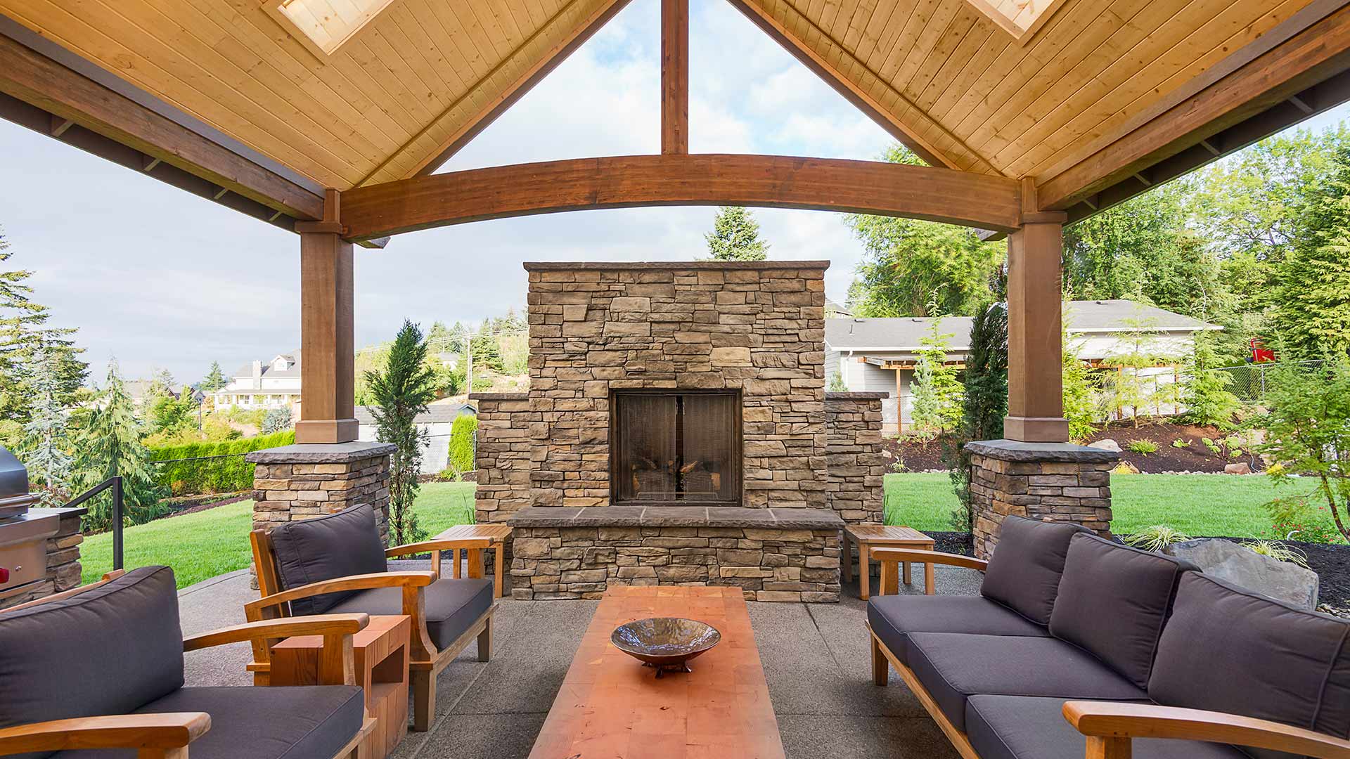 An Outdoor Fireplace Can Increase the Beauty & Value of Your Property