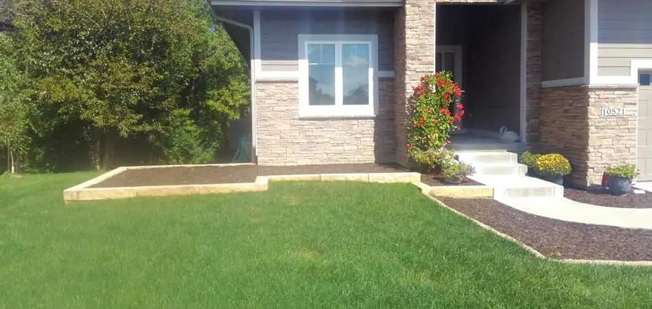 A greener lawn was the result of this homeowner in Ankeny using an organic program for lawn care.